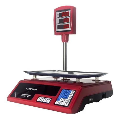 BALANZA DIGITAL ALIEN TECH 30Kg C/BRAZO TS-817