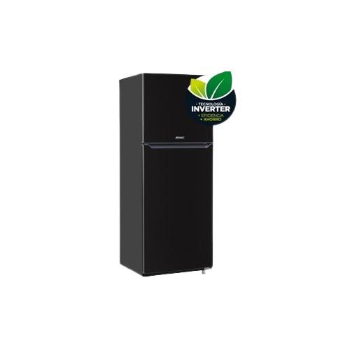 HELADERA BRIKET 18 INVERTER NEGRA C/FREEZER 350L BK2F1830V