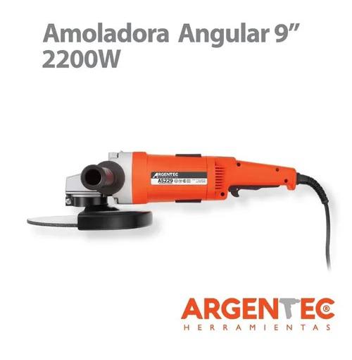 AMOLADORA ARGENTEC 9" 2200W  AS229