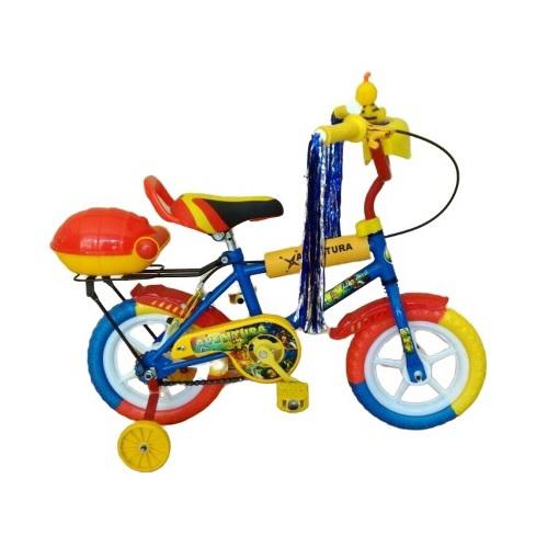 BICICLETA R.12 BMX VARON C/BAUL,RANA,FLECOS BIC93TW